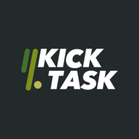 Kicktask logo, Kicktask contact details