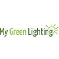 My Green Lighting logo, My Green Lighting contact details