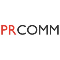 PRCOMM logo, PRCOMM contact details