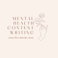 Saya Des Marais: Mental Health Content Writing logo, Saya Des Marais: Mental Health Content Writing contact details