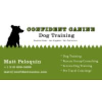 Confident Canine logo, Confident Canine contact details