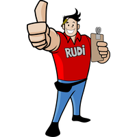 RUDI logo, RUDI contact details