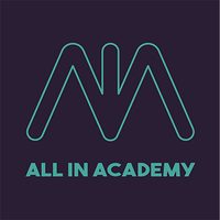 All in Academy logo, All in Academy contact details