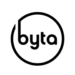 byta logo, byta contact details