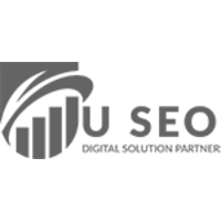 U SEO logo, U SEO contact details