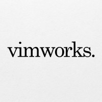 VIM Works logo, VIM Works contact details