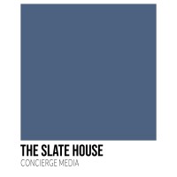 The Slate House logo, The Slate House contact details