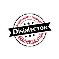 The Disinfector logo, The Disinfector contact details