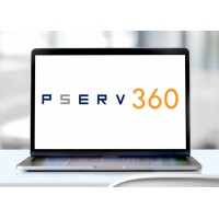 PSERV360 logo, PSERV360 contact details