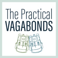 The Practical Vagabonds logo, The Practical Vagabonds contact details