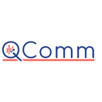 Q Comm logo, Q Comm contact details