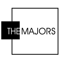 THE MAJORS logo, THE MAJORS contact details