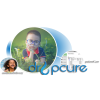 dropCure logo, dropCure contact details