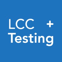 LCC Testing logo, LCC Testing contact details