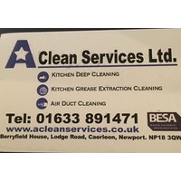 A Clean Services Ltd (UK) logo, A Clean Services Ltd (UK) contact details