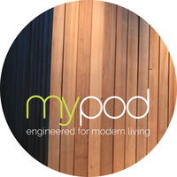 MyPod logo, MyPod contact details