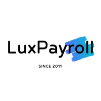 LuxPayroll logo, LuxPayroll contact details