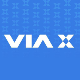 Vía X logo, Vía X contact details