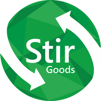 StirGoods logo, StirGoods contact details