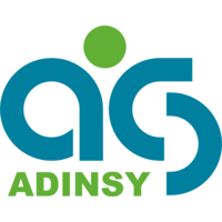 AdInSy logo, AdInSy contact details