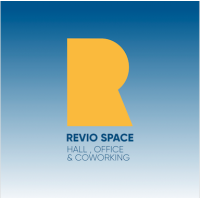 Revio Space logo, Revio Space contact details