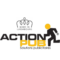 ActionPub logo, ActionPub contact details