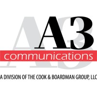 A3 Communications logo, A3 Communications contact details