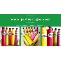 Just Mangos logo, Just Mangos contact details