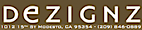 DEZIGNZ logo, DEZIGNZ contact details