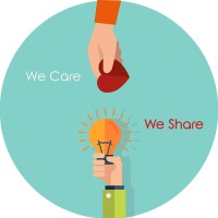 We Care We Share logo, We Care We Share contact details