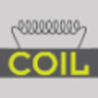 The COIL Radio logo, The COIL Radio contact details