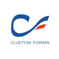 Custom Forms logo, Custom Forms contact details