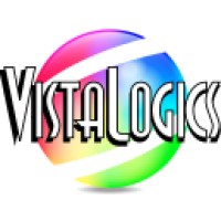 VistaLogics logo, VistaLogics contact details