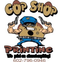 Cop Shop Printing logo, Cop Shop Printing contact details