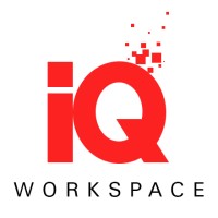 iQ Workspace logo, iQ Workspace contact details