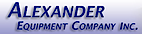 Alexander Equipment Company, Inc. logo, Alexander Equipment Company, Inc. contact details