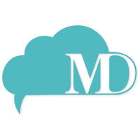 MDestine logo, MDestine contact details