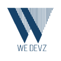 We Devz logo, We Devz contact details