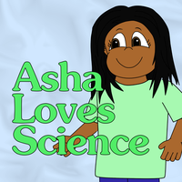 Asha Loves Science logo, Asha Loves Science contact details