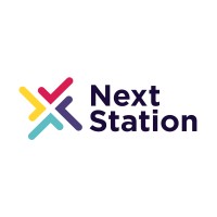 Next Station logo, Next Station contact details