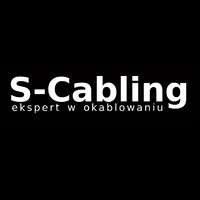 S-Cabling logo, S-Cabling contact details