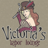 Victoria's Vapor Lounge logo, Victoria's Vapor Lounge contact details