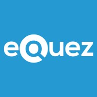 eQuez logo, eQuez contact details