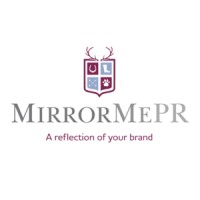 MirrorMePR logo, MirrorMePR contact details