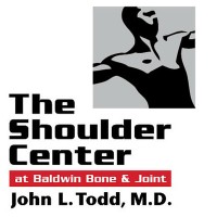 The Shoulder Center logo, The Shoulder Center contact details