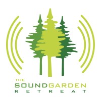 The Sound Garden Retreat logo, The Sound Garden Retreat contact details