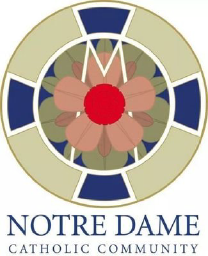 Notre Dame Catholic Church logo, Notre Dame Catholic Church contact details