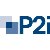 P2i logo, P2i contact details