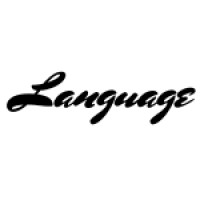 LANGUAGE logo, LANGUAGE contact details