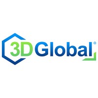 3D Global logo, 3D Global contact details